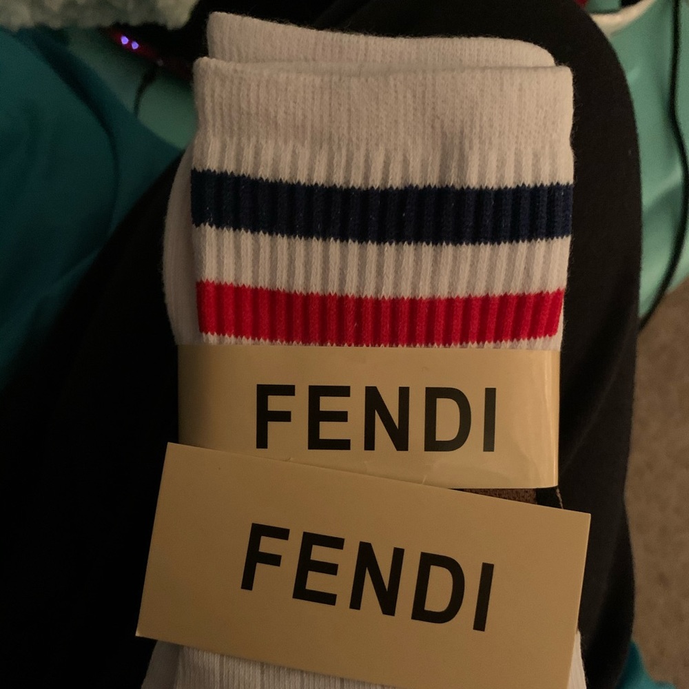 Fendi socks 2 pairs